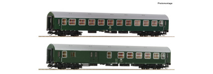 Roco 6280005 - TT - 2-tlg. Set Reisezugwagen, DR, Ep. IV - Set 2